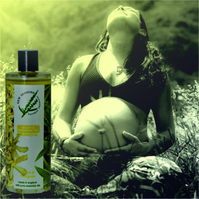 Tranquil body oil pregnant